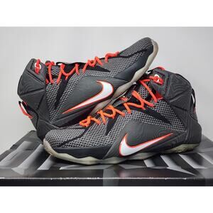 Nike LeBron 12 COURT VISION 684593-016 Size 11 WORN